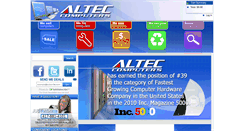 Desktop Screenshot of my.altecsales.com